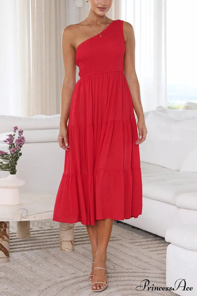 Cassy One Stylish Shoulder Abigail Dress