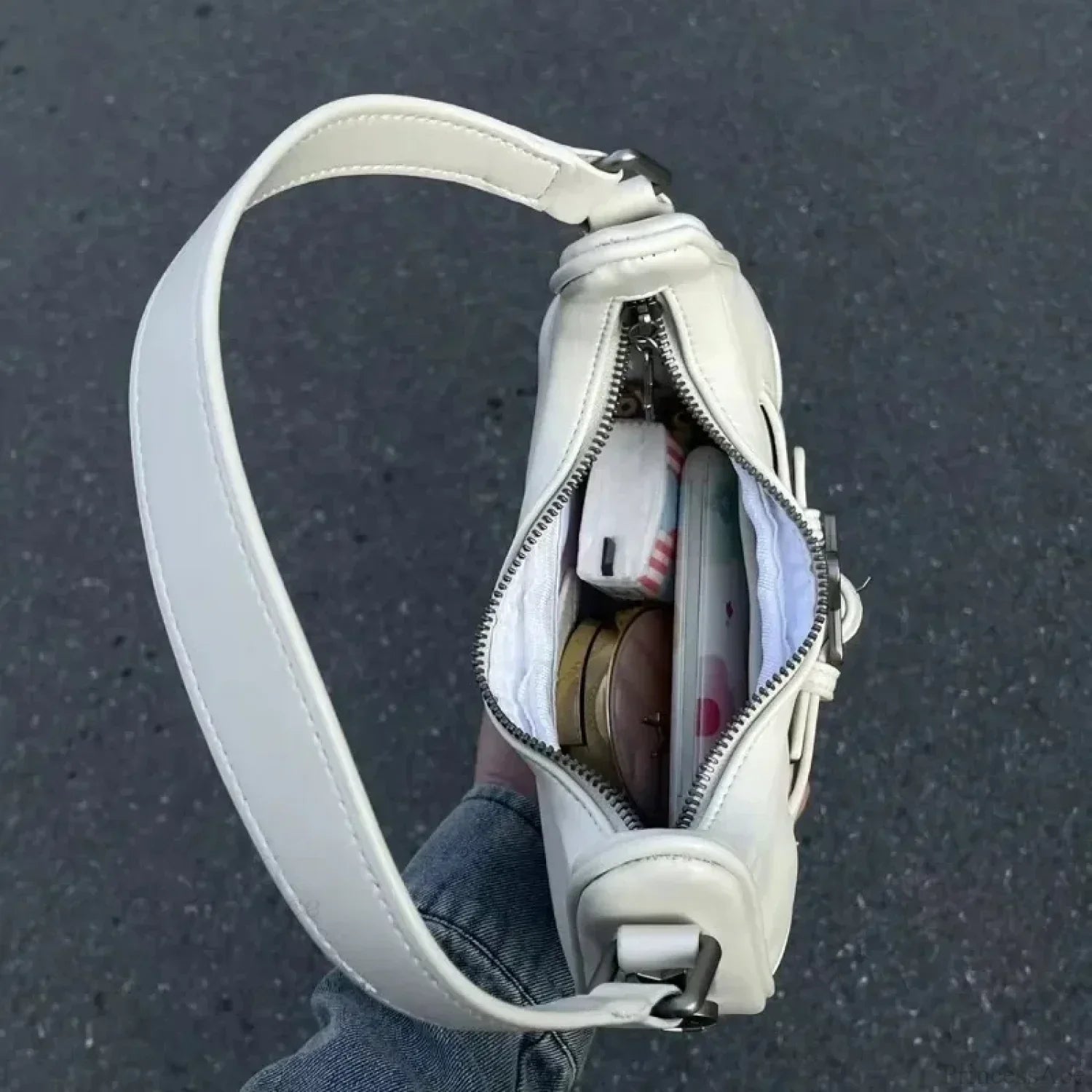 Casual Cute White Star Shoulder Bag