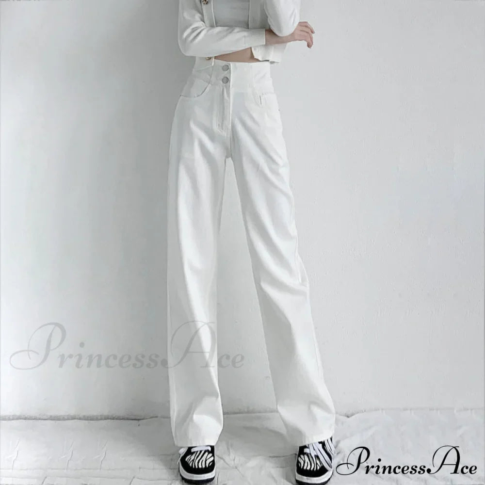 Casual Fashion Straight Leg Jeans
