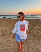 Casual Fish Y2K Graphic T-shirt
