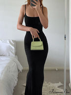 Casual Jersey Graceful Cami Long Dress