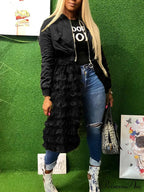 Casual Patchwork Graceful Plaid Long Shirts
