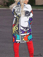 Casual Plaid Turndown Trendy Collar Shirt Coat