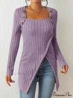 Elegant Soft Stylish Lightweight Versatile Cozy Chic Comfortable Knit Top