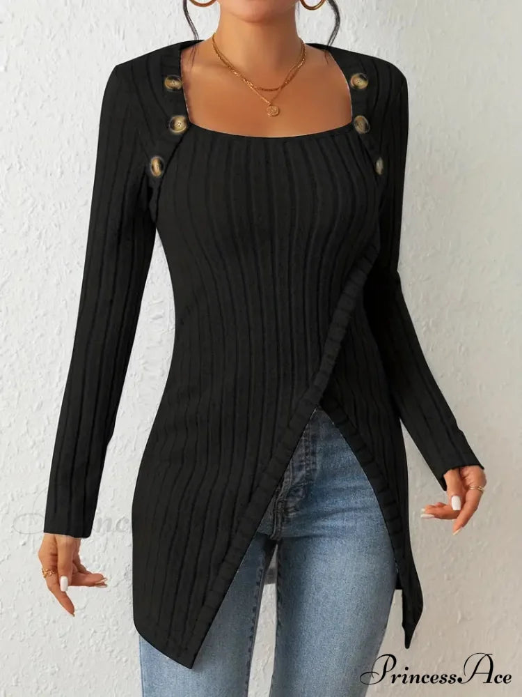 Elegant Soft Stylish Lightweight Versatile Cozy Chic Comfortable Knit Top