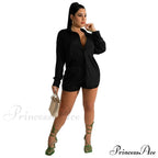 Casual - Set Elegant Women's Long and with Outfit Wide Solid Two Piece Arm Blouse Leg Loose Satin Pants