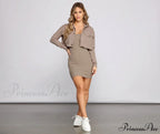 Casually Chic Stylish Mini Dress