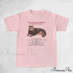 Cat Elegant Quotes GraphicT-Shirt
