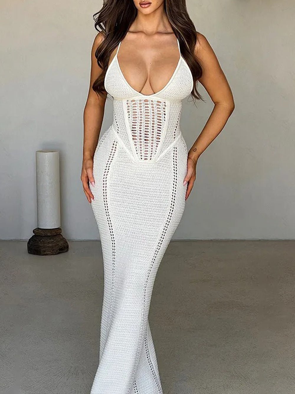 Catherine Hollow Out Bodycon Dress