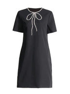 Caylee Diamond Loose Mini Dress