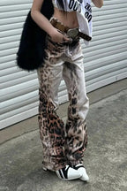 HipHop Leopard Baggy Jeans
