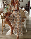 Regina Aesthetic a Line Maxi Dress Premium Wardrobe Essential
