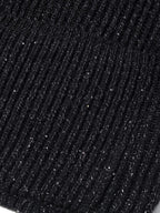 Black Sequins Wool Cardigan