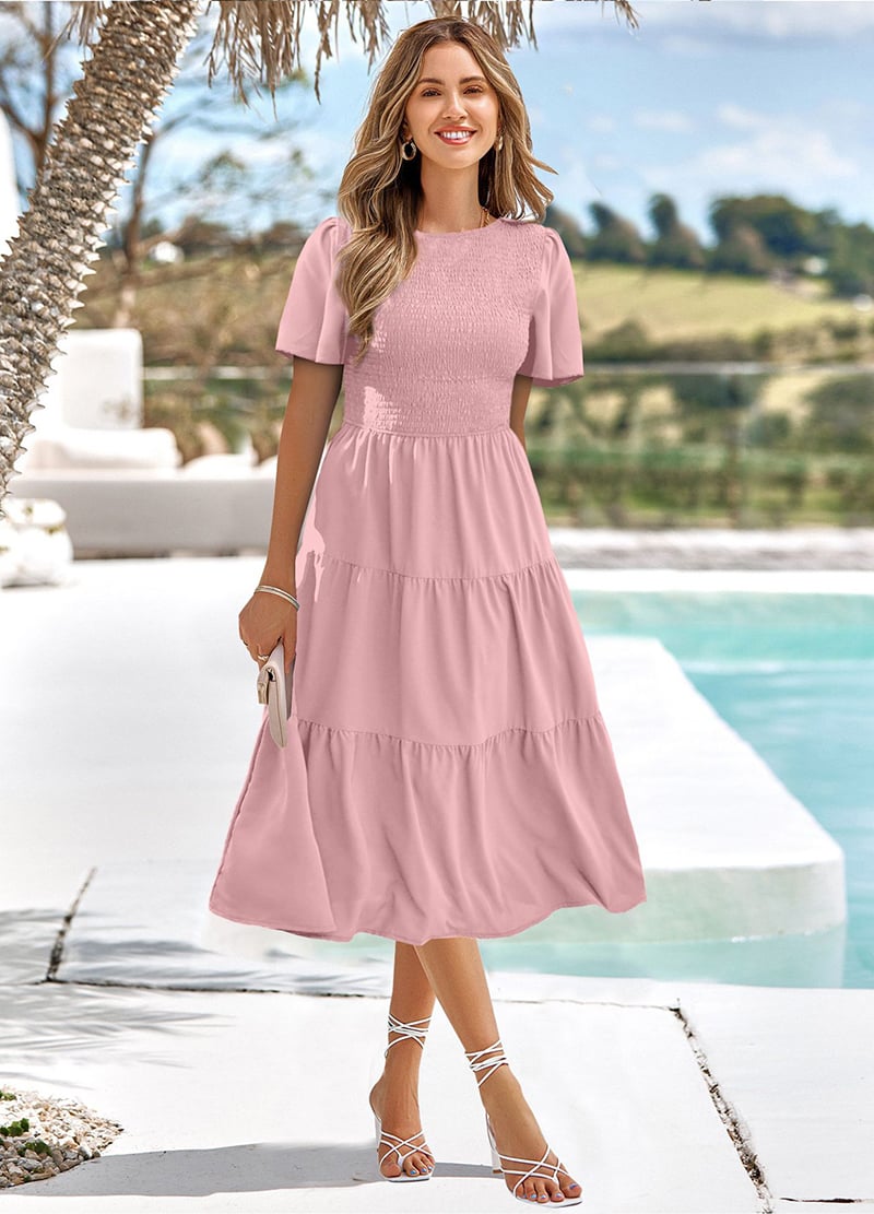 Paula Boutique and Chic Dress with a Flared Skirt Evening Wear Edit