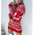Jana Cozy Knitted Dress Dress with Elegant Everyday Styling