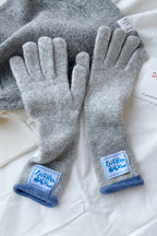 Solid Color Macaron Color Warm Knitted Touch Screen Gloves