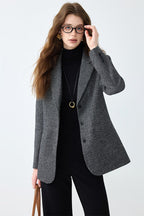 Vintage Inspired Heavy Wool Blazer