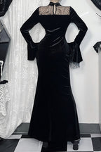 Spider Lace Gothic Dress