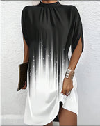 Charlotte Chic Women's Batwing Sleeve Dress Lightweight, , and Versatile Fabric Silhouette Collection