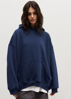 Cozy Oversized Hoodie - Boyfriend Style with Polar Fleece