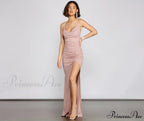 Celina Glitter Stylish Knit Mermaid Dress