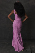 Cesca Rose Pink Charming Floral Maxi Dress