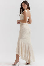 Rebeca Chic Waist Dress Statement Occasion Edit