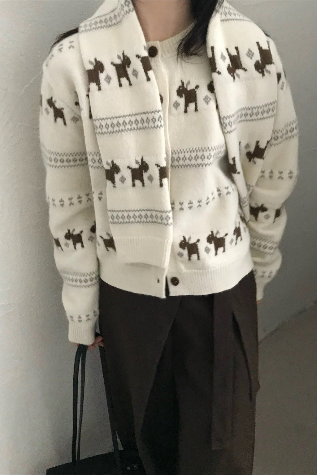 Tassel Knit Cardigan