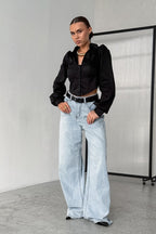 Sophisticated Poly Cotton Blouse