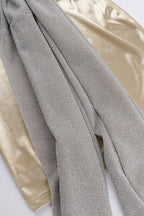 Silk Gloss Strapless Bowknot Bodycon Party Dress