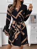 Charlie Neck Mini Dress