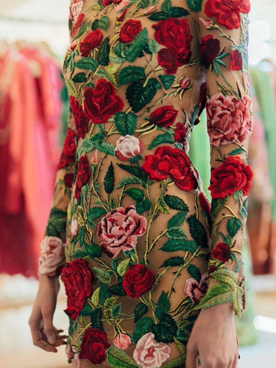 Charlotte Floral Mini Dress