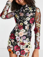 Charlotte Floral Mini Dress