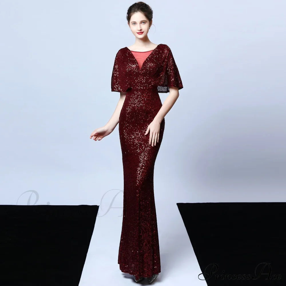 Charlotte Formal Stylish Sequin Mermaid Dress