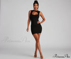 Chic Cutout Stylish Bodycon Mini Dress