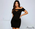 Chic First Stylish Impression Mini Dress