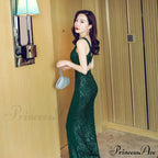 Chloe Formal Collar Charming Slim-Fit Mermaid Dress