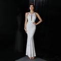 Chloe Formal Collar Charming Slim-Fit Mermaid Dress