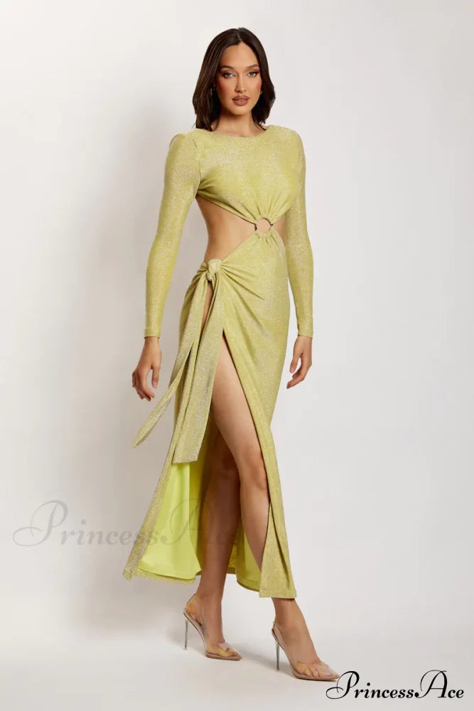 CHRISTINA BACKLESS Stylish MAXI WRAP