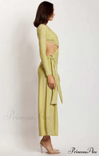 CHRISTINA BACKLESS Stylish MAXI WRAP