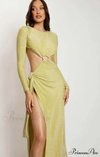 CHRISTINA BACKLESS Stylish MAXI WRAP