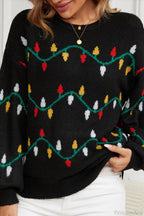 Light Sweet Loose Pullover Knit Sweater