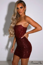 Cindy Elegant Mini Dress