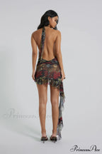 Cindy Plunge Stylish Mini Dress