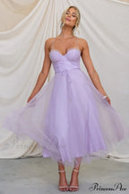 Cindy Tulle Stylish Midi Dress