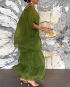 Geraldine Elegant A-line Maxi Dress for Women Light Breezy Style