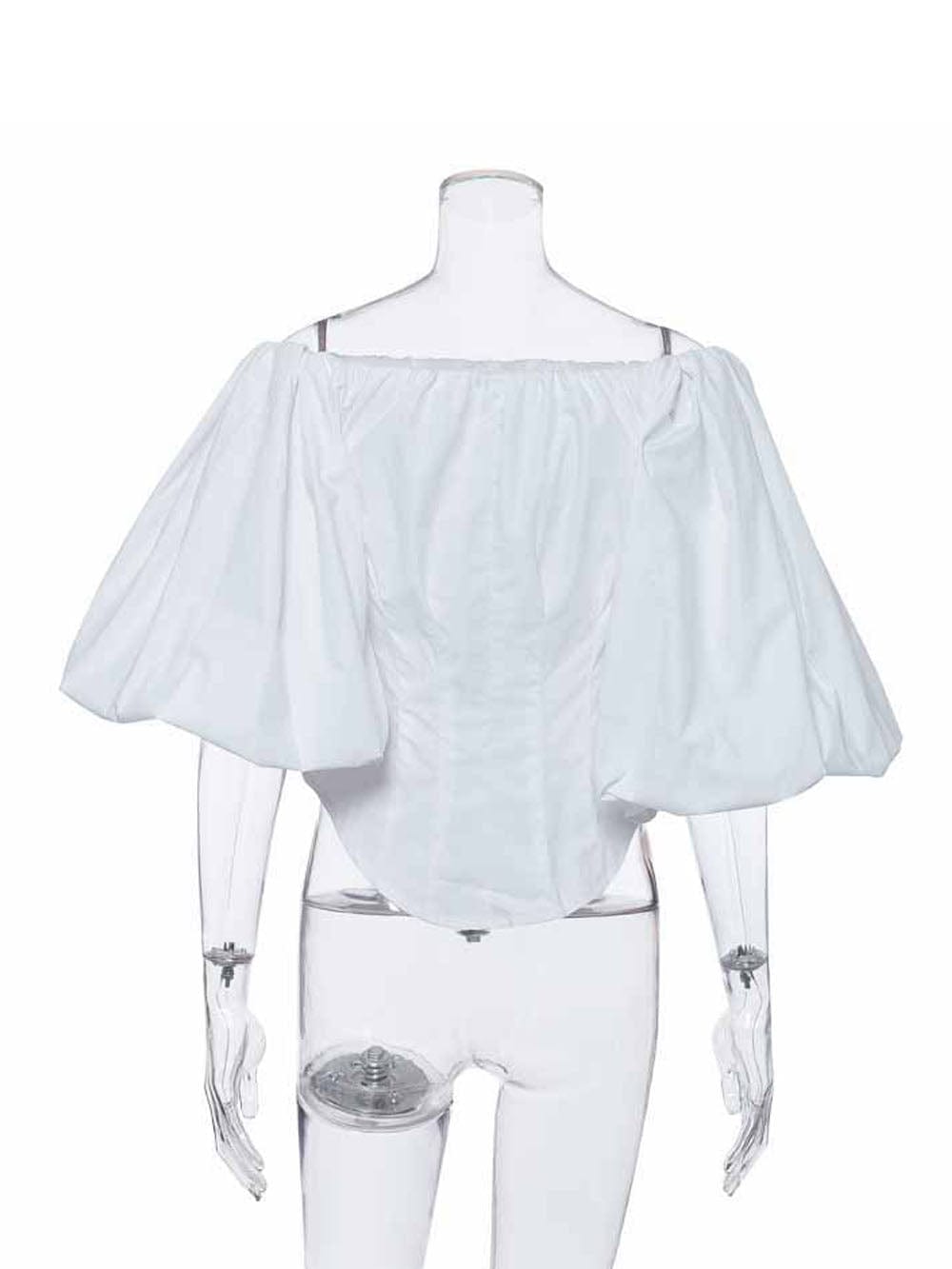 Clara Off Shoulder Lantern Sleeve Top