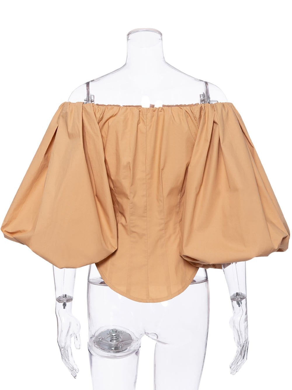 Clara Off Shoulder Lantern Sleeve Top