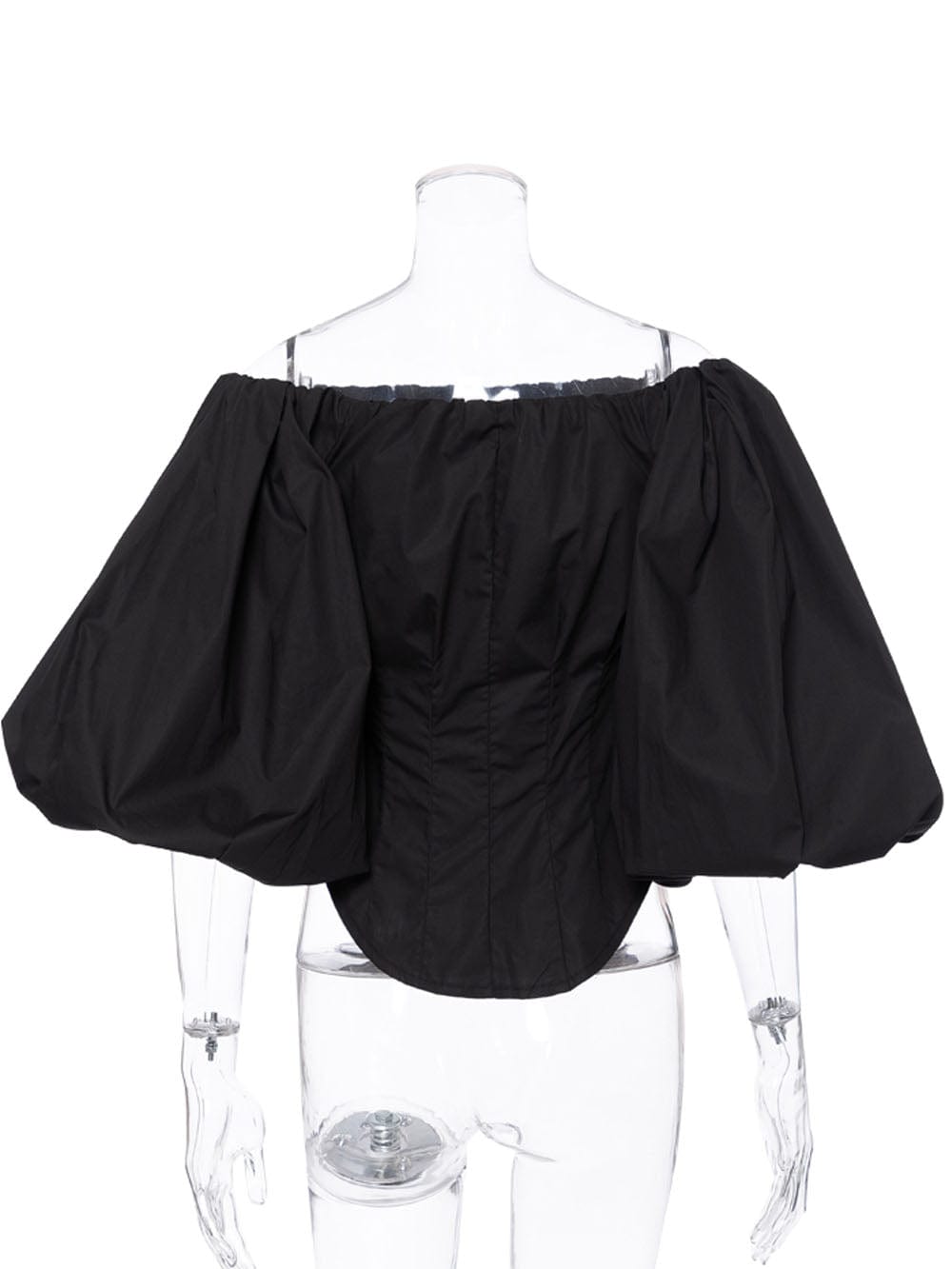 Clara Off Shoulder Lantern Sleeve Top