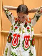 Nuria Statement Boho Summer Dress Boutique Collection
